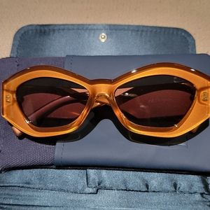 Le Specs caramel sunglasses